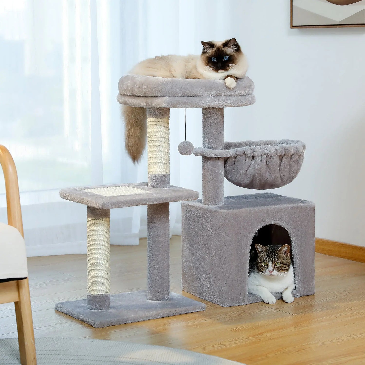 Petit Arbre à Chat Modulable - Le Nid Félin