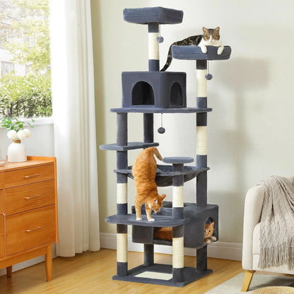 Arbre à Chat Maine Coon ultra Confortable - Le Nid Félin