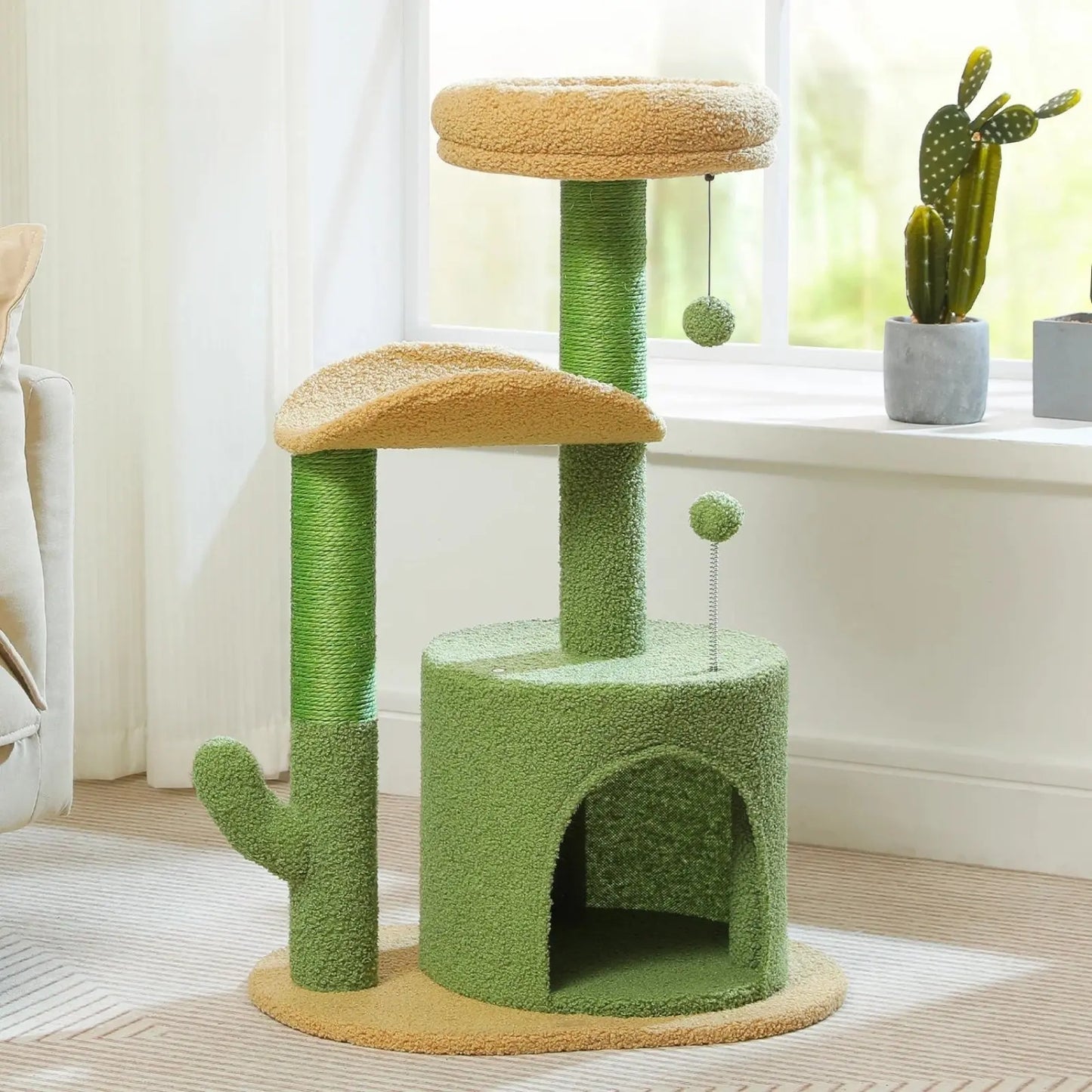 Arbre à Chat Cactus Compact - Le Nid Félin