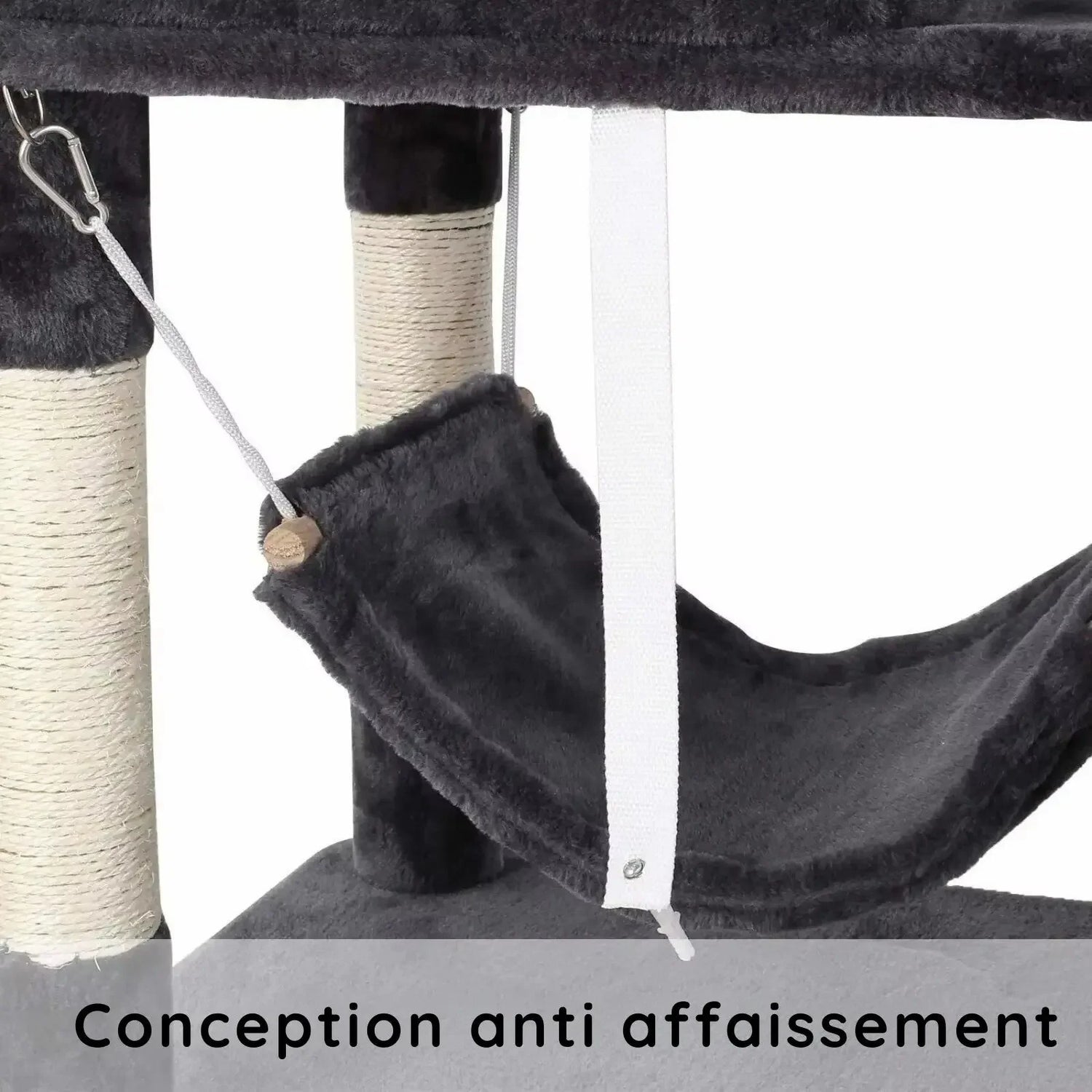 Arbre à Chat XL 170cm avec Hamac - Le Nid Félin