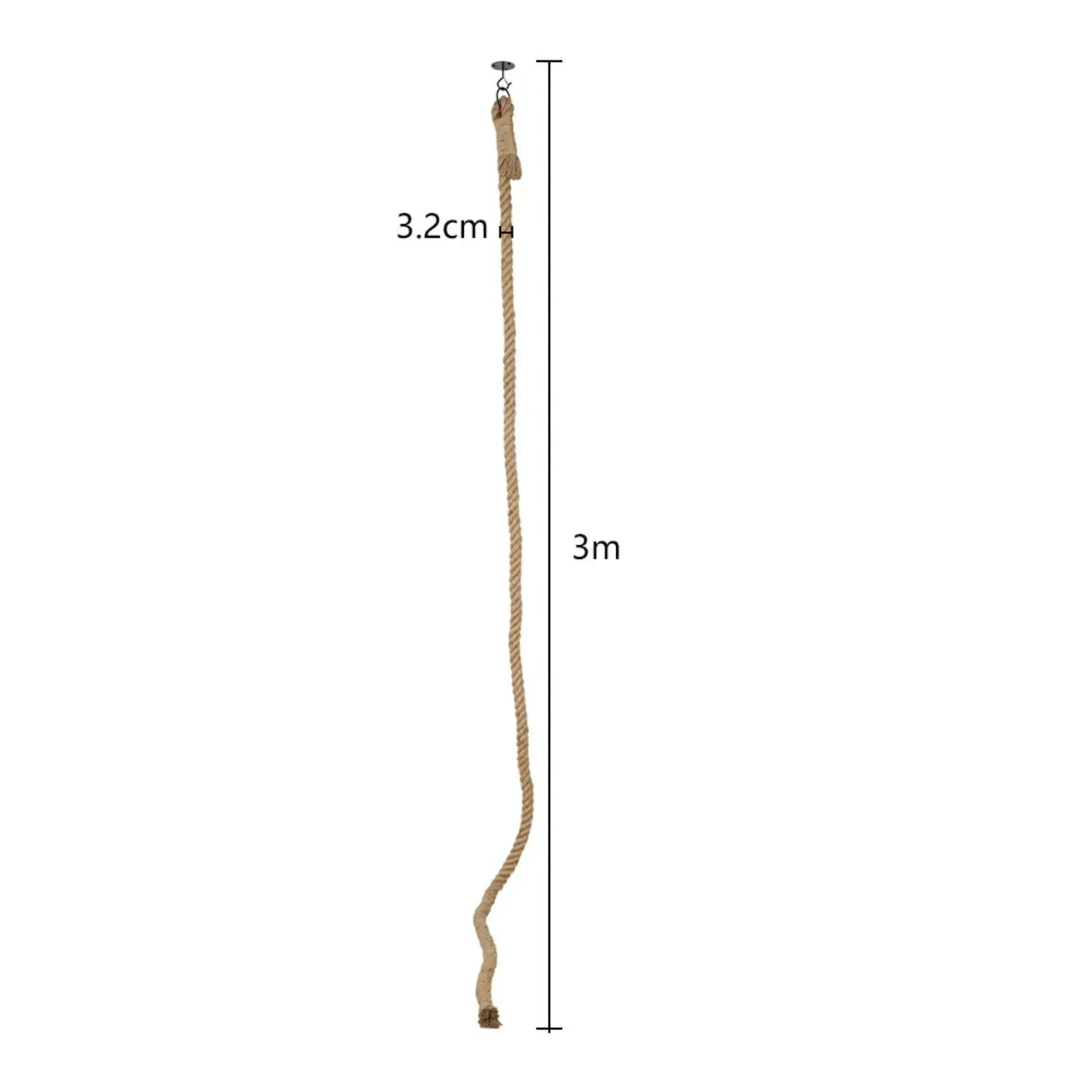 Corde pour chat 3 m Vertical - Le Nid Félin