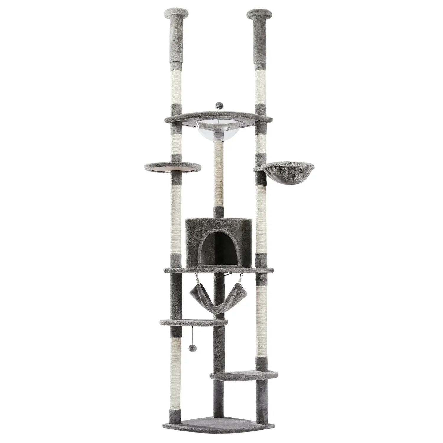 Arbre à Chat Plafond Hauteur 236–256 cm - Le Nid Félin