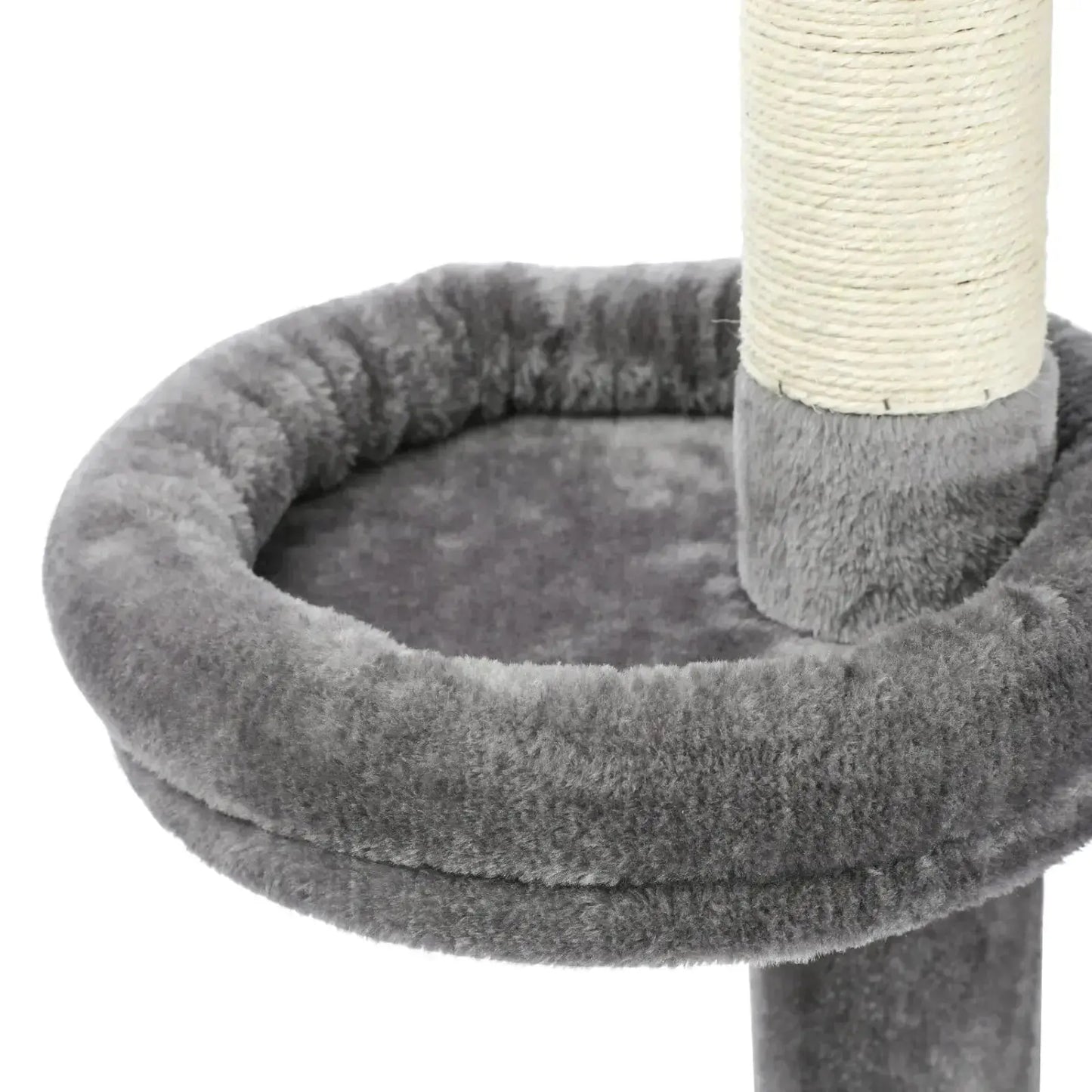 Arbre à Chat Gris Plafond 243 cm - Le Nid Félin