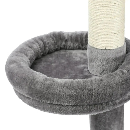 Arbre à Chat Gris Plafond 243 cm - Le Nid Félin