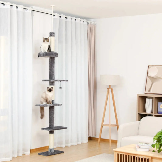 Arbre à Chat au Plafond Design - Le Nid Félin
