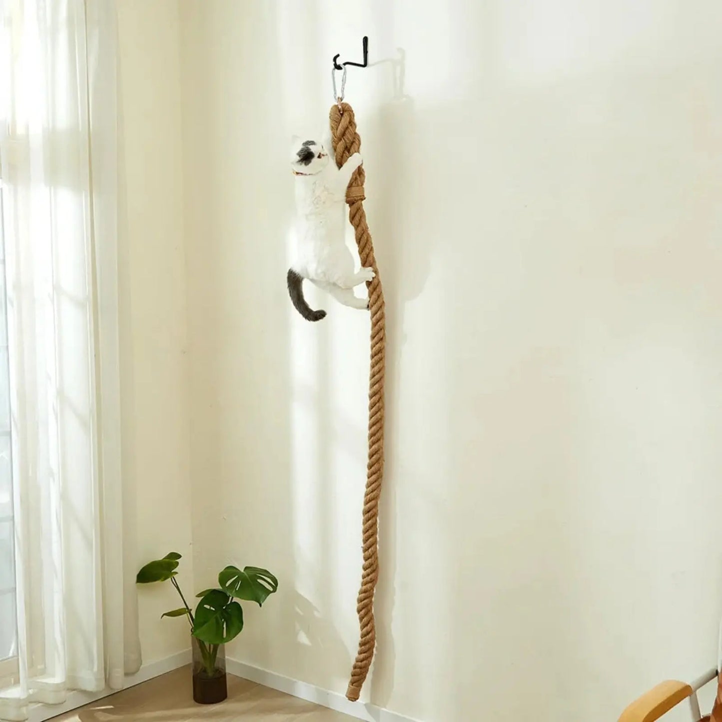 Corde pour chat 3 m Vertical - Le Nid Félin
