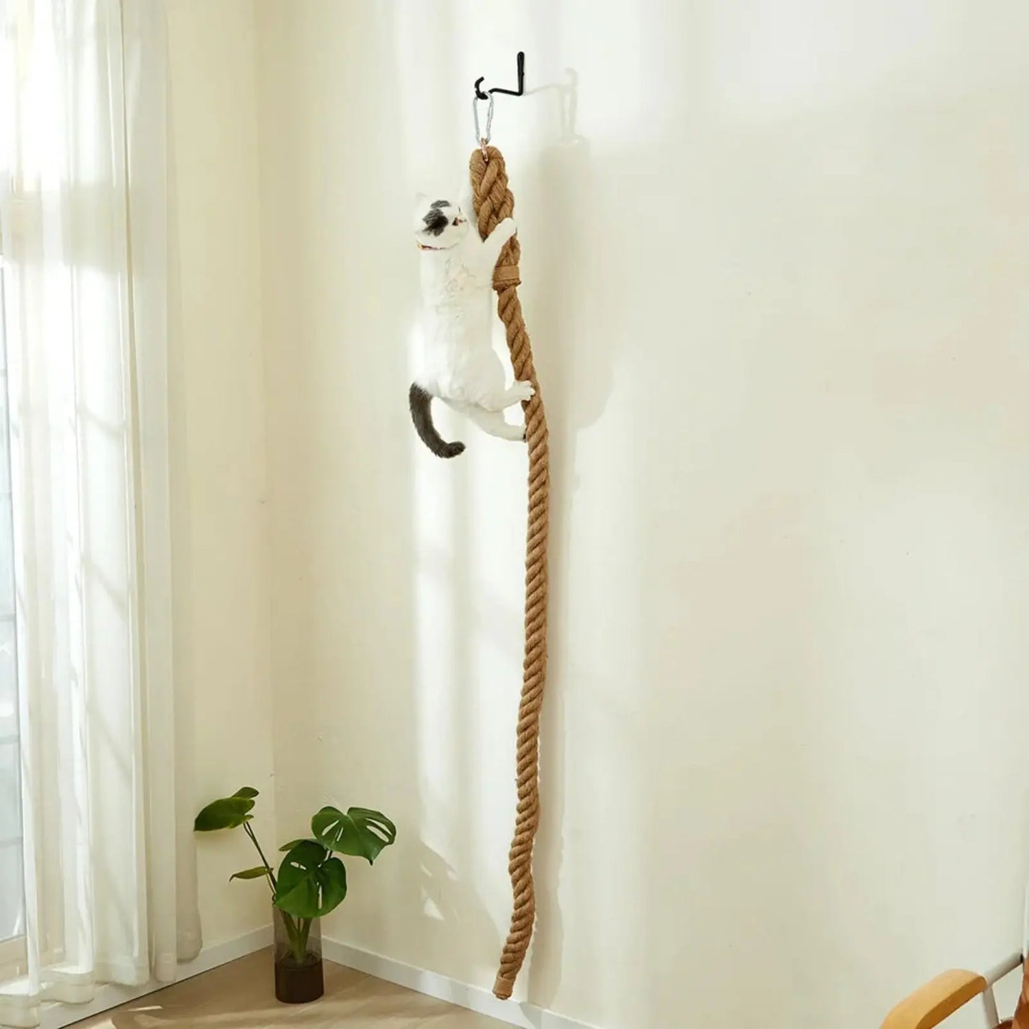 Corde pour chat 3 m Vertical - Le Nid Félin