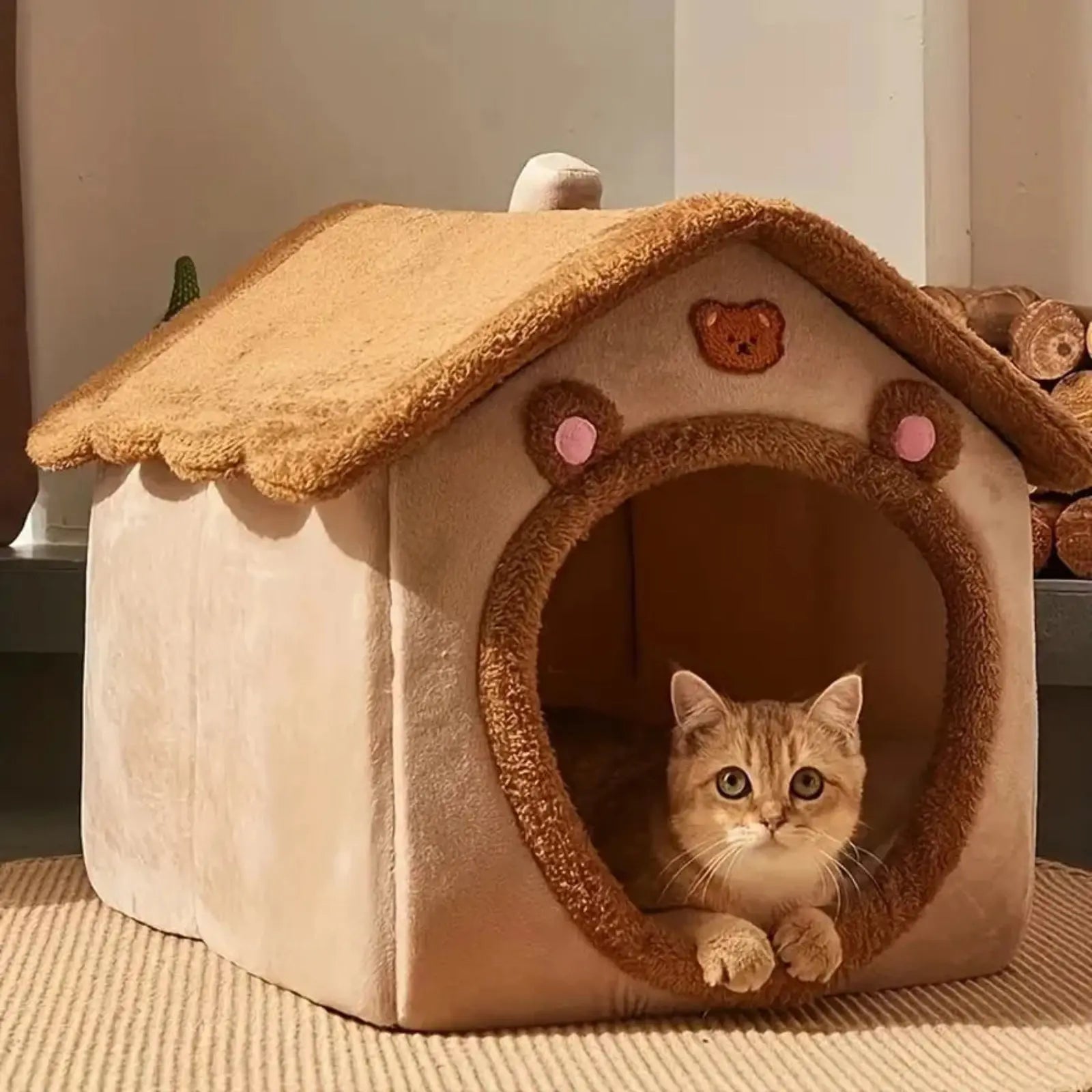 Lit Pour Chat Style Cartoon - Le Nid Félin