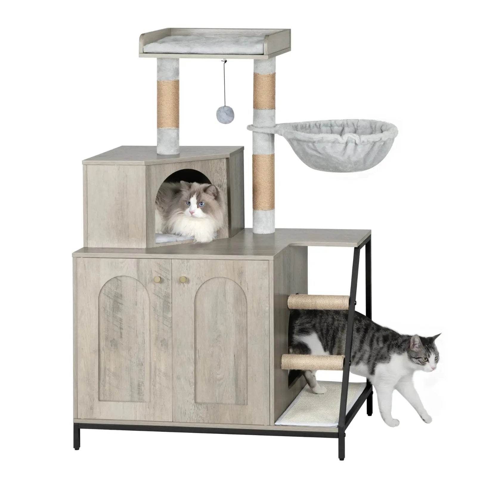 Meuble Litière Pour Chat Design - Le Nid Félin