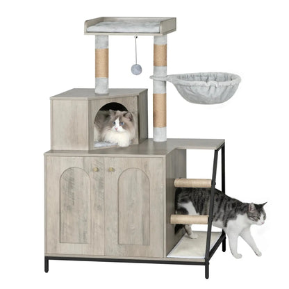 Meuble Litière Pour Chat Design - Le Nid Félin
