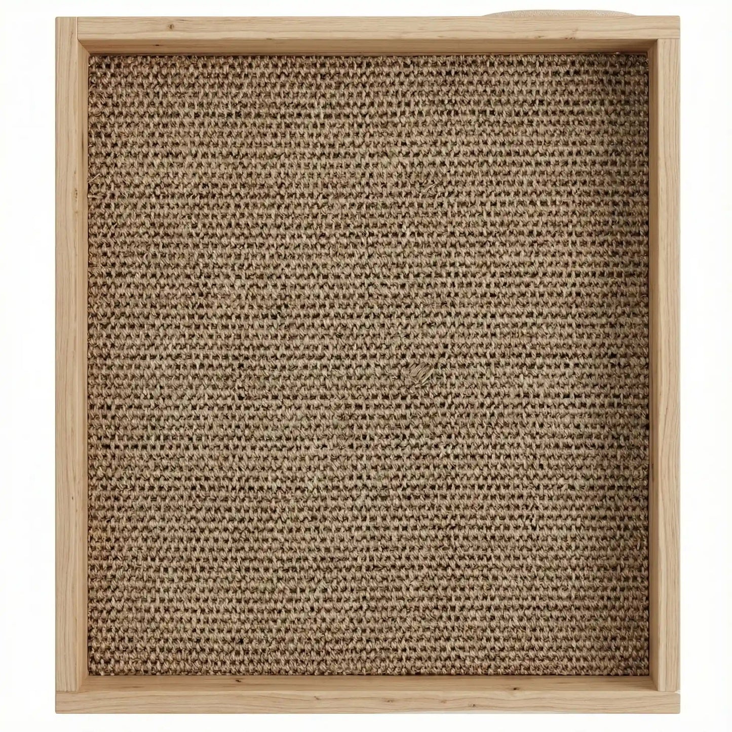 Détail griffoir sisal naturel arbre à chat bois design