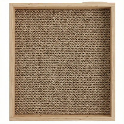 Détail griffoir sisal naturel arbre à chat bois design